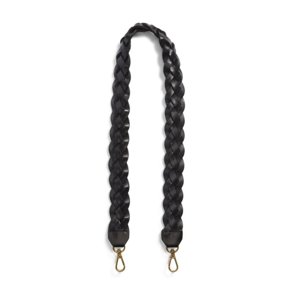 Madewell: The Shoulder Bag Strap: Braided Leather Edition / currently sold out